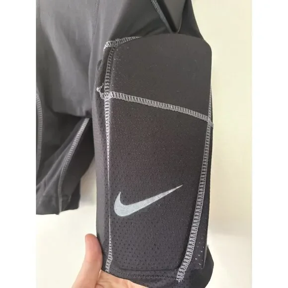 Nike Pro Padded Football Girdle Black Compression Protective Sport Gridiron Gear - Picture 7 of 8